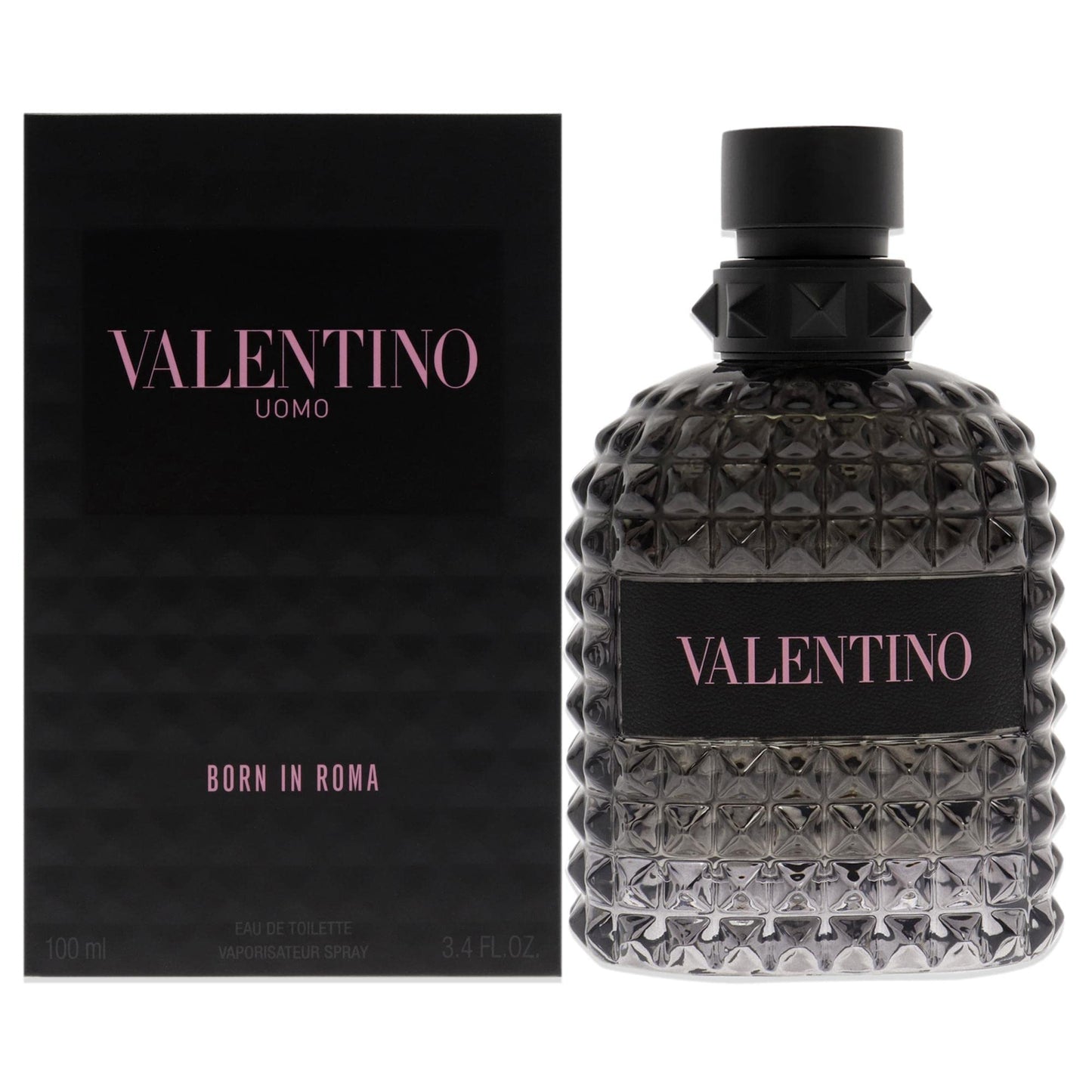 VALENTINO UOMO BORN IN ROMA 3.4 OZ FOR MEN