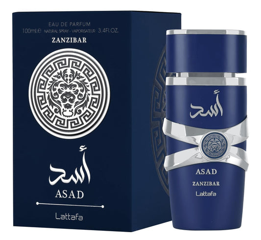 LATTAFA ASAD ZANZIBAR  MEN 3.4 OZ  EDP SP