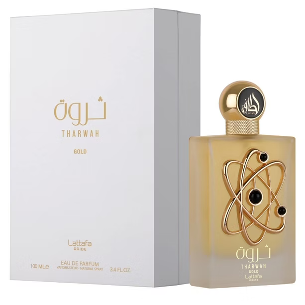 LATTAFA THARWAH GOLD EDP 3.4 FL. OZ